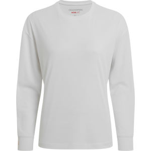 Craghoppers Women's NosiLife SolarShield+ Long Sleeved T-Shirt White 14 Craghoppers Women's NosiLife SolarShield+ Long Sleeved T-Shirt White 14