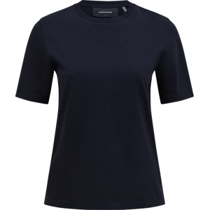 Peak Performance Women's Original Small Logo Tee Black S Peak Performance Women's Original Small Logo Tee Black S