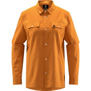 Haglöfs Women's Curious Hemp Shirt Desert Yellow S Haglöfs Women's Curious Hemp Shirt Desert Yellow S