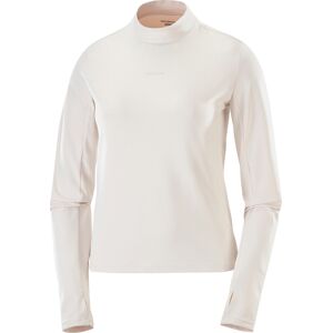 Salomon Women's Shkout Bliss Long Sleeve Tee Whisper White M Salomon Women's Shkout Bliss Long Sleeve Tee Whisper White M