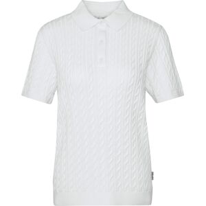 Barbour Women's Hartland Knitted Polo Jumper Cloud 16 (XL) Barbour Women's Hartland Knitted Polo Jumper Cloud 16 (XL)