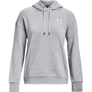 Under Armour Women's Essential Fleece Hoodie Mod Gray Light Heather S Under Armour Women's Essential Fleece Hoodie Mod Gray Light Heather S