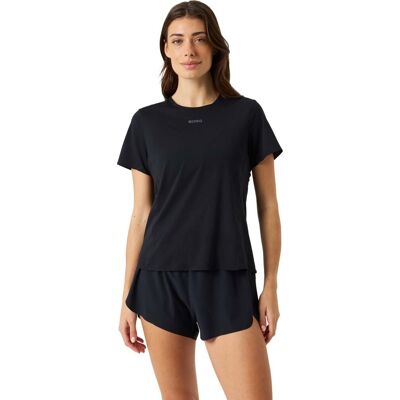 Björn Borg Women's Borg Performance Feather T-Shirt Black Beauty S Björn Borg Women's Borg Performance Feather T-Shirt Black Beauty S