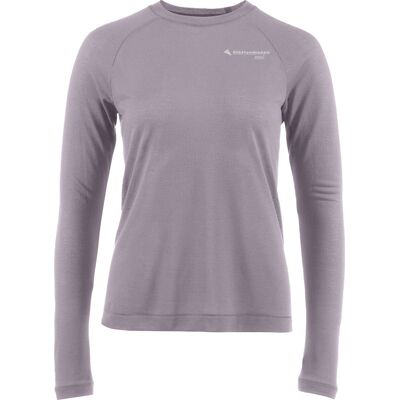 Klättermusen Women's Groa Longsleeve Tee Purple Dove XS Klättermusen Women's Groa Longsleeve Tee Purple Dove XS