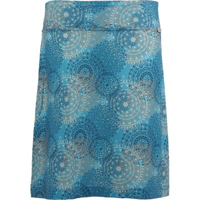 Skhoop Women's Fiona Knee Skirt Denim Blue XS Skhoop Women's Fiona Knee Skirt Denim Blue XS