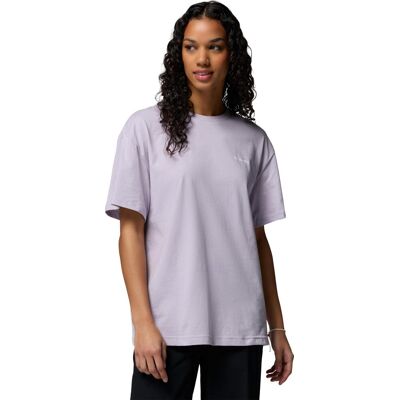 Columbia Women's Rolling Bend Graphic Oversized T-Shirt Lavender Pearl, Floral Groove L Columbia Women's Rolling Bend Graphic Oversized T-Shirt Lavender Pearl, Floral Groove L