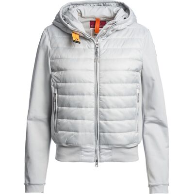 Parajumpers Women's Caelie Hybrid Sweat Mist White M Parajumpers Women's Caelie Hybrid Sweat Mist White M