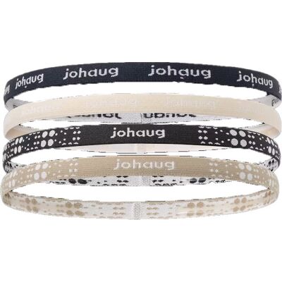 Johaug Women's Hairband 4pk Dark Blue OneSize Johaug Women's Hairband 4pk Dark Blue OneSize