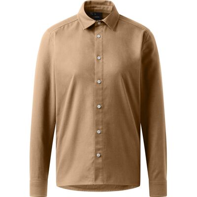 Haglöfs Women’s Virke Flannel Shirt Teak Brown S Haglöfs Women’s Virke Flannel Shirt Teak Brown S
