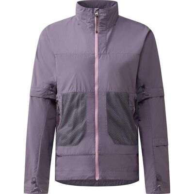 Haglöfs Women's Solis Zip Off Jacket Purple Fog XS Haglöfs Women's Solis Zip Off Jacket Purple Fog XS
