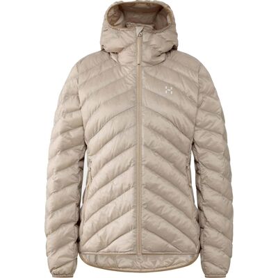 Haglöfs Women's Särna Mimic II Hood Chalk Beige M Haglöfs Women's Särna Mimic II Hood Chalk Beige M