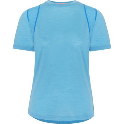 Kari Traa Women's Embla Wool Tee Ocean M Kari Traa Women's Embla Wool Tee Ocean M