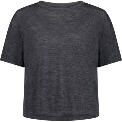 Mons Royale Women's Zephyr Merino Tencel™ Boxy T-Shirt Smoke M Mons Royale Women's Zephyr Merino Tencel™ Boxy T-Shirt Smoke M