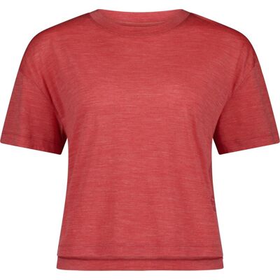 Mons Royale Women's Zephyr Merino Tencel™ Boxy T-Shirt Watermelon M Mons Royale Women's Zephyr Merino Tencel™ Boxy T-Shirt Watermelon M