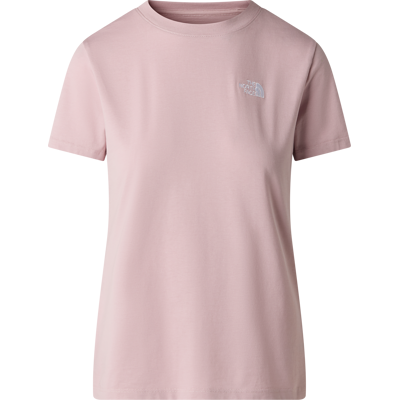 The North Face Women's Evolution Simple Dome Slim Short Sleeve T-Shirt Metal Pink L The North Face Women's Evolution Simple Dome Slim Short Sleeve T-Shirt Metal Pink L