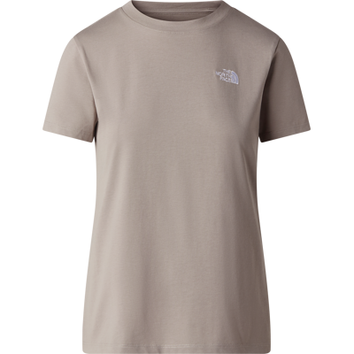 The North Face Women's Evolution Simple Dome Slim Short Sleeve T-Shirt Stone Slab XS The North Face Women's Evolution Simple Dome Slim Short Sleeve T-Shirt Stone Slab XS