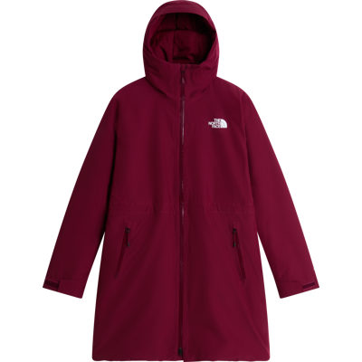 The North Face Women's Hikesteller Insulated Parka Burgundy Crush S The North Face Women's Hikesteller Insulated Parka Burgundy Crush S