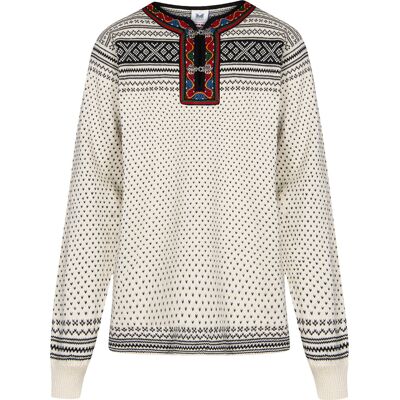 Dale of Norway Unisex Setesdal Sweater Norweigan Wool Offwhite/Black XL Dale of Norway Unisex Setesdal Sweater Norweigan Wool Offwhite/Black XL