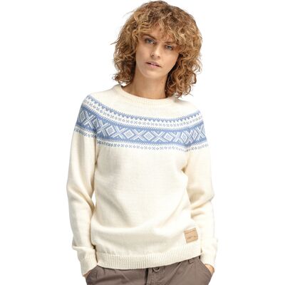 Dale of Norway Women's Vågsøy Wool Sweater Offwhite M Dale of Norway Women's Vågsøy Wool Sweater Offwhite M