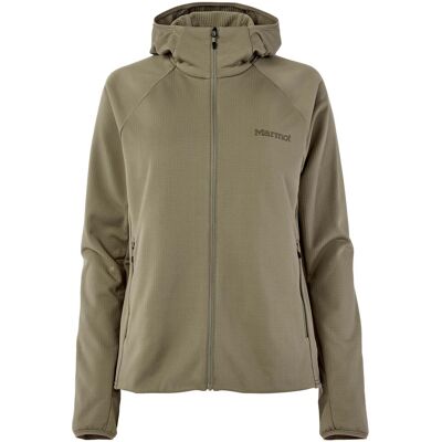 Marmot Women's Lectone Fleece Hoody Grey XL Marmot Women's Lectone Fleece Hoody Grey XL