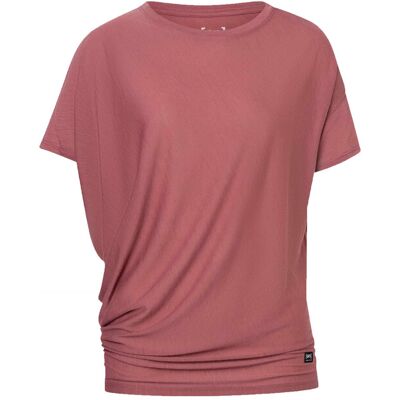 super.natural Women's Yoga Loose Tee Roan Rouge XS super.natural Women's Yoga Loose Tee Roan Rouge XS