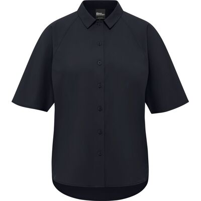 Jack Wolfskin Women's Sierra Quest Shortsleeve Shirt Dark Navy S Jack Wolfskin Women's Sierra Quest Shortsleeve Shirt Dark Navy S