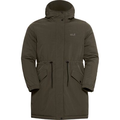 Jack Wolfskin Women's Chilly Frost Parka Obsidian Moss XL Jack Wolfskin Women's Chilly Frost Parka Obsidian Moss XL