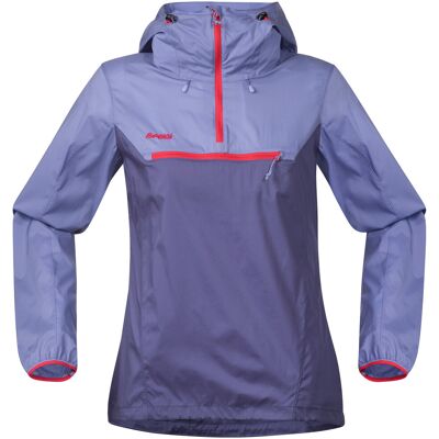 Bergans Women's Cecilie Microlight Anorak Light Anemone/Strawberry XS Bergans Women's Cecilie Microlight Anorak Light Anemone/Strawberry XS