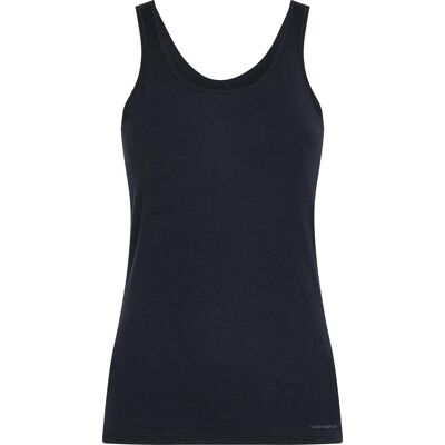 Icebreaker Women's Siren Tank Midnight Navy L Icebreaker Women's Siren Tank Midnight Navy L