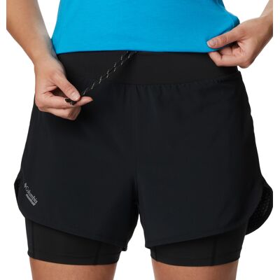 Columbia Women's Endless Trail 2n1 Short Black XS 3 Columbia Women's Endless Trail 2n1 Short Black XS 3