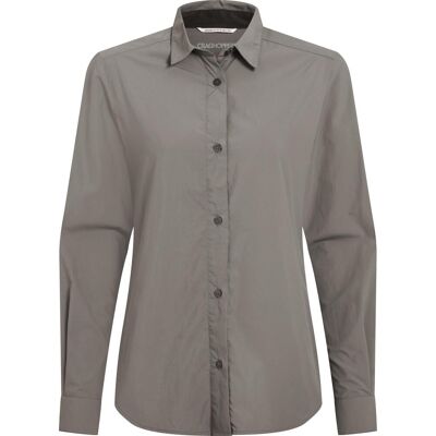 Craghoppers Women's NosiLife Alma Long Sleeved Shirt Vert 10 Craghoppers Women's NosiLife Alma Long Sleeved Shirt Vert 10