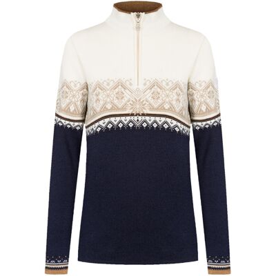 Dale of Norway Women's Moritz Sweater Navy/Bronze/Beige/Offwhite M Dale of Norway Women's Moritz Sweater Navy/Bronze/Beige/Offwhite M
