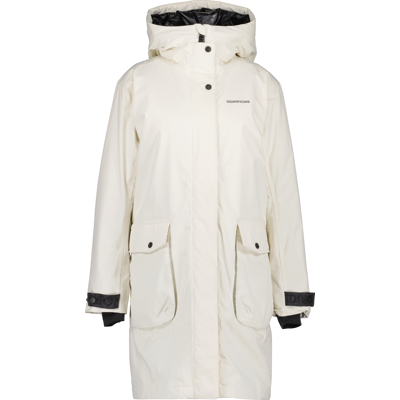 Didriksons Women's Ilsa Parka White Foam 40 Didriksons Women's Ilsa Parka White Foam 40