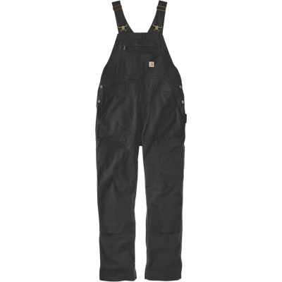 Carhartt Women's Relaxed Fit Denim Bib Overal Black L Carhartt Women's Relaxed Fit Denim Bib Overal Black L