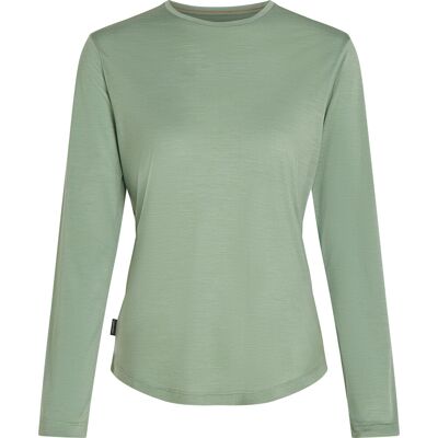 Icebreaker Women's Merino 125 Cool-Lite Sphere III Long Sleeve Tee Seaglass L Icebreaker Women's Merino 125 Cool-Lite Sphere III Long Sleeve Tee Seaglass L