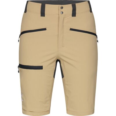 Haglöfs Mid Slim Shorts Kvinnor Sand/Magnetite - Shorts Haglöfs Mid Slim Shorts Kvinnor Sand/Magnetite - Shorts