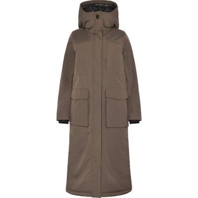 Didriksons Women's Leya Parka Long 4 Mocha Brown 34 Didriksons Women's Leya Parka Long 4 Mocha Brown 34