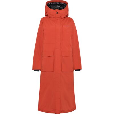 Didriksons Women's Leya Parka Long 4 Rust 46 Didriksons Women's Leya Parka Long 4 Rust 46