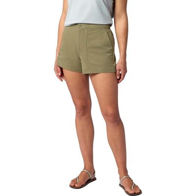 Marmot Women's Airexchange Upf 40 Short 4" Olive Grove S Marmot Women's Airexchange Upf 40 Short 4" Olive Grove S