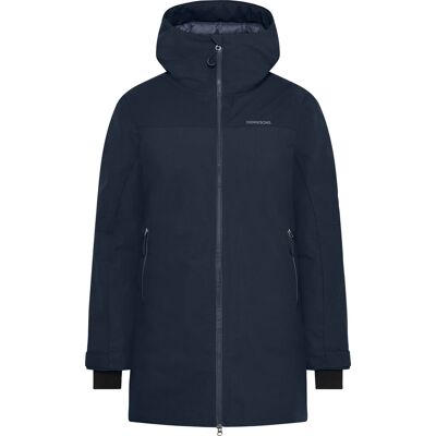 Didriksons Women's Marget Parka Dark Night Blue 36 Didriksons Women's Marget Parka Dark Night Blue 36