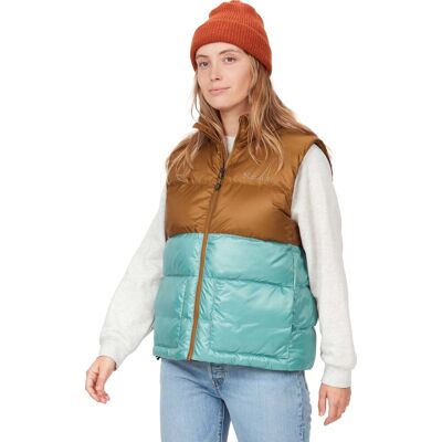Marmot Women's Guides Down Vest Hazel/Blue Agave XS Marmot Women's Guides Down Vest Hazel/Blue Agave XS