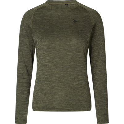 Seeland Women's Active L/S T-Shirt Pine Green S Seeland Women's Active L/S T-Shirt Pine Green S
