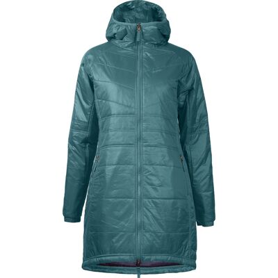 Skhoop Women's Lykke Hood Parka Deep Lake S Skhoop Women's Lykke Hood Parka Deep Lake S