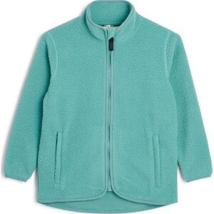 Tretorn Juniors' Farhult Pile Jacket 085/Dusty Turqu 146/152, 085/Dusty Turqu