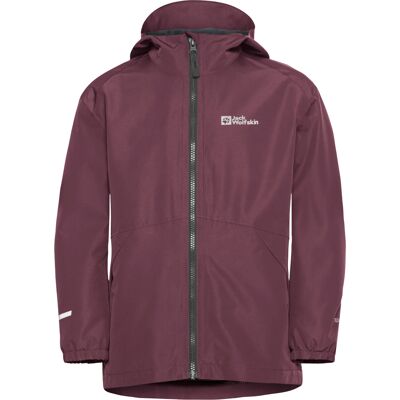 Jack Wolfskin Kids' Iceland 3-in-1 Jacket Amaranth 140 Jack Wolfskin Kids' Iceland 3-in-1 Jacket Amaranth 140
