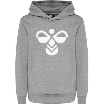 Hummel Kids' hmlCUATRO Hoodie Medium Melange 134 Hummel Kids' hmlCUATRO Hoodie Medium Melange 134