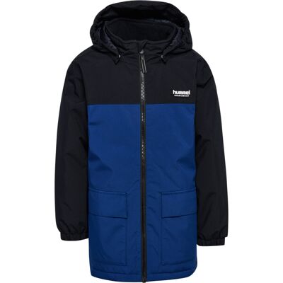Hummel Kid's Hmljr Block Jacket Waterproof Estate Blue 134 Hummel Kid's Hmljr Block Jacket Waterproof Estate Blue 134