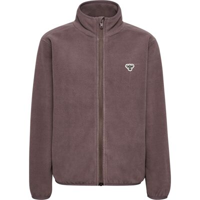 Hummel Kid's Hmljr Fleece Zip Jacket Bee Peppercorn 110 Hummel Kid's Hmljr Fleece Zip Jacket Bee Peppercorn 110