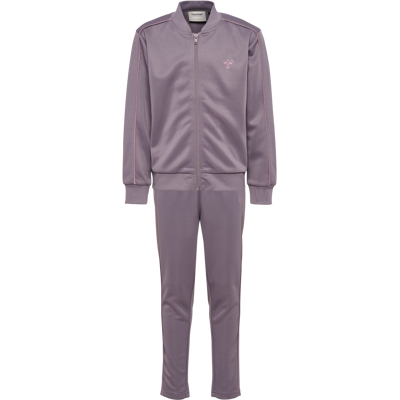 Hummel Kids' Hmljr Reg Tukas Track Suit Gray Ridge 134 Hummel Kids' Hmljr Reg Tukas Track Suit Gray Ridge 134