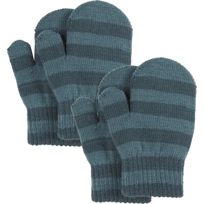 Lindberg Kids' Fjugesta Magic Mitten 2-Pack Petroleum 1-3 YEARS Lindberg Kids' Fjugesta Magic Mitten 2-Pack Petroleum 1-3 YEARS